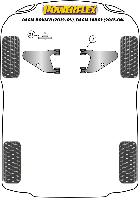 Front Lower Wishbone Bush - Image 3