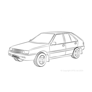 Colt RC, RD, RE (1984 - 1990)