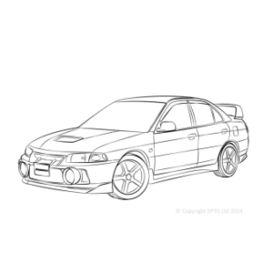 Lancer Evolution IV, V & VI RS/GSR (1996 - 2001)