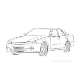 R34 2WD Incl. 25GT, 25GTT & GTV(1998 - 2002)